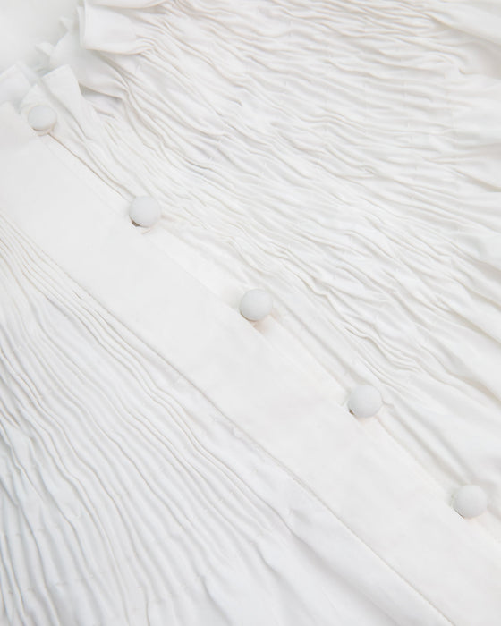 PIHLA SILK BLOUSE White