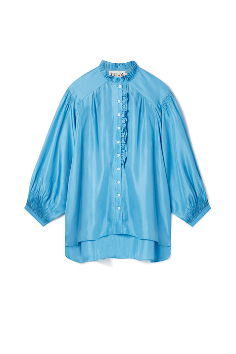 Anine Blouse in Azur Blue