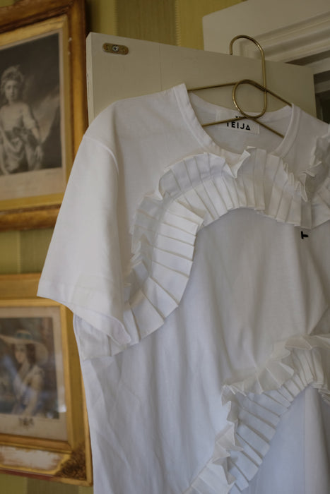 Isla | Ruffle Top Cotton Jersey