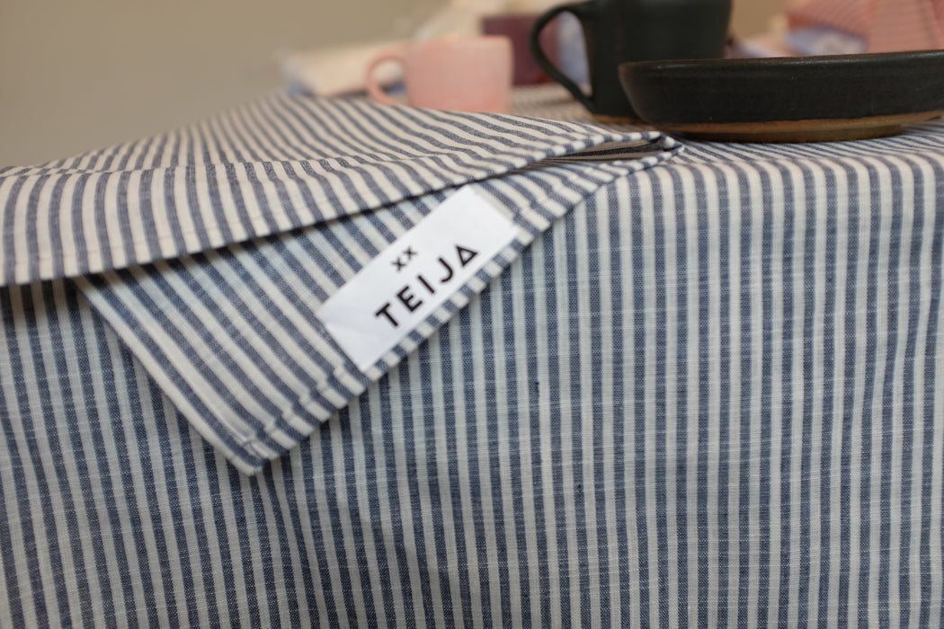Candy Stripe Napkin Navy