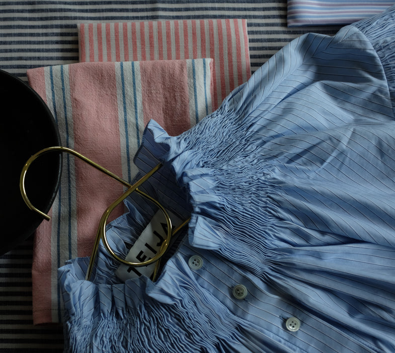 Candy Stripe Napkin Pink